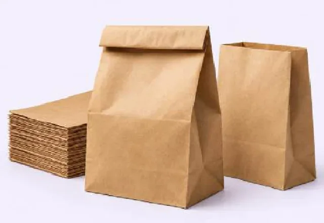 Bolsas kraft delivery sin manija